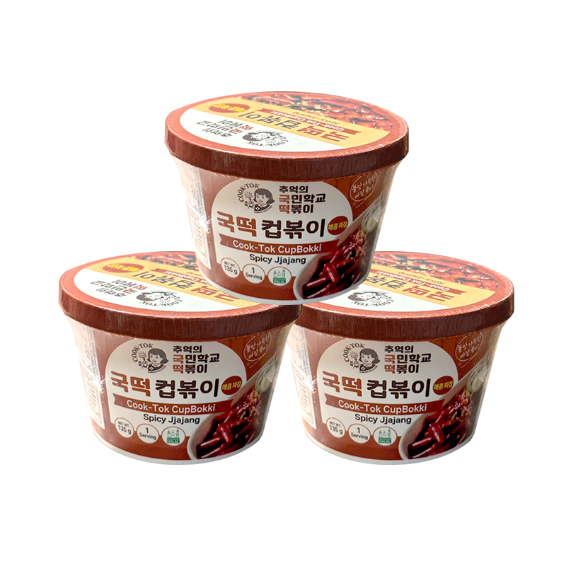 COOK TOK Cup Spicy Jjajang x 3